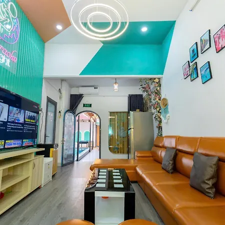 SunDay Villa 13 NH - Đi Bộ Ra Biển - Free Bida - Karaoke-3