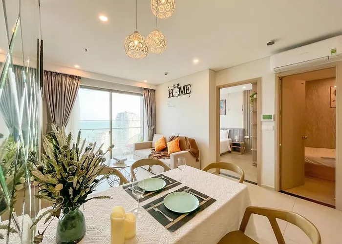 Julie's House - The Sóng Vũng Tàu Condotel Căn hộ biển 5 sao hồ bơi vô cực - The Song Vung Tau Condotel 5-star beach view apartment with infinity pool