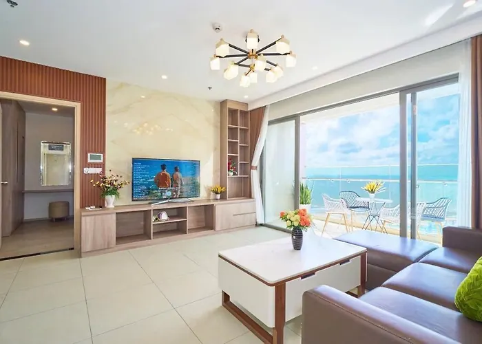 THE SONG- CĂN HỘ DU LỊCH 5SAO- FREE hồ bơi- Gần biển - LUXYRY PALM HOME