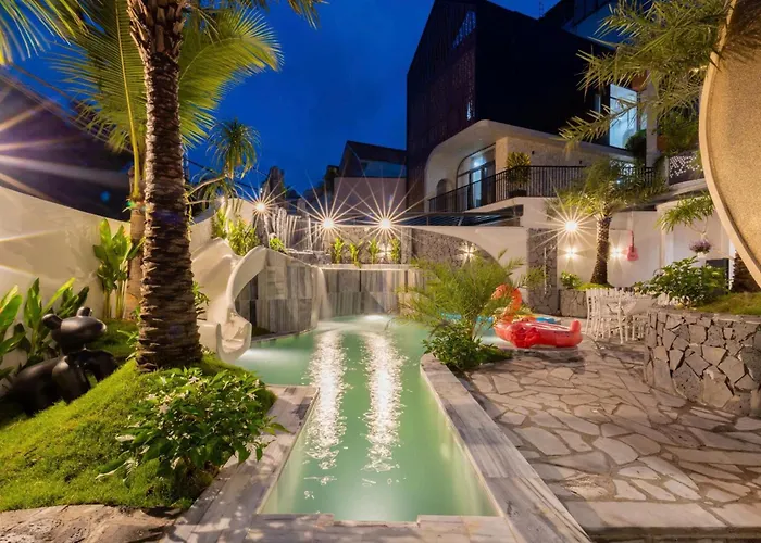 Đàn Villa Hồ Bơi Vũng Tàu Gần Biển Bãi Sau Thùy Vân, Việt Nam