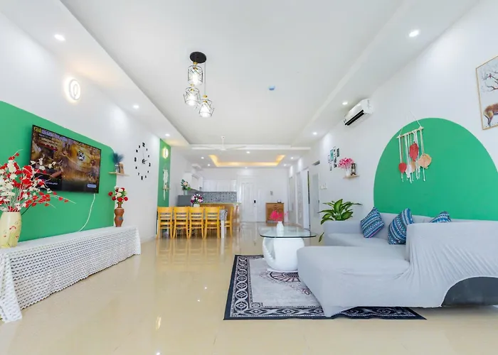 Căn Hộ 2 OaSky View biển 3 Phòng 5 Giường- Oasky Sea View Apartment