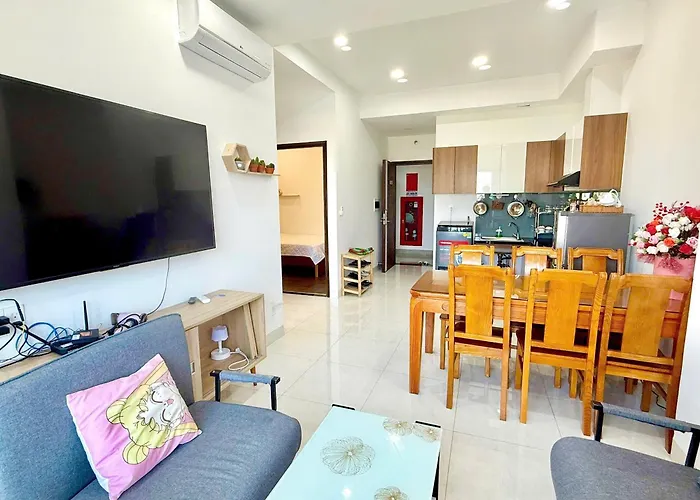 Căn Hộ 2 Phòng Ngủ OASKY Sát Tháp Tam Thắng